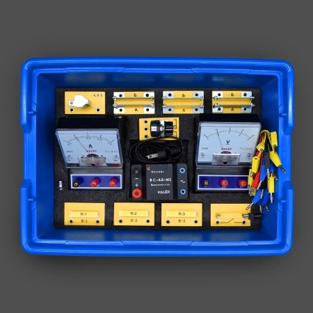 ОГЭ / ГИА лаборатория по физике 2026 с источником питания 4,5 В